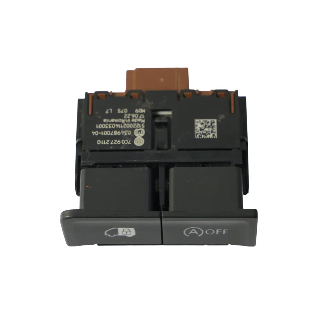 Panneau Commande Verrouillage Centralisé Arrêt pour Volkswagen Crafter SY à propos du numéro de pièce 7C0927211Q Volkswagen Crafter SY Panneau Commande Verrouillage Centralisé Arrêt - SKU 7C0927211Q - Numéro de pièce 7C0927211Q