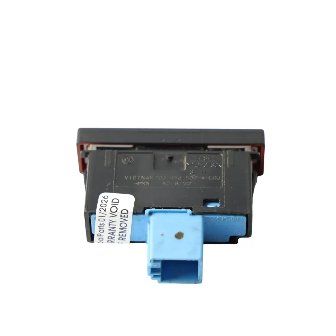 Przycisk Przełącznik Świateł Awaryjnych do Volkswagen Crafter SY o numerze 7C0953509A Volkswagen Crafter SY Przycisk Przełącznik Świateł Awaryjnych - SKU 7C0953509A - Numer Części 7C0953509A