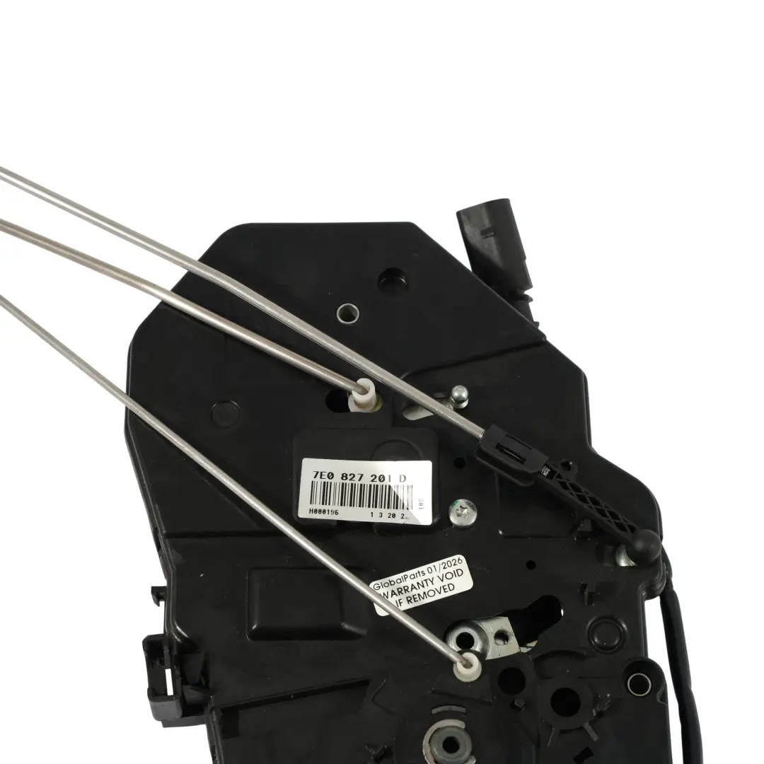 VW Transporter T5 Hinten Ladetür Links Schloss Mechanismus - SKU 7E0827201D - Teilenummer 7E0827201D