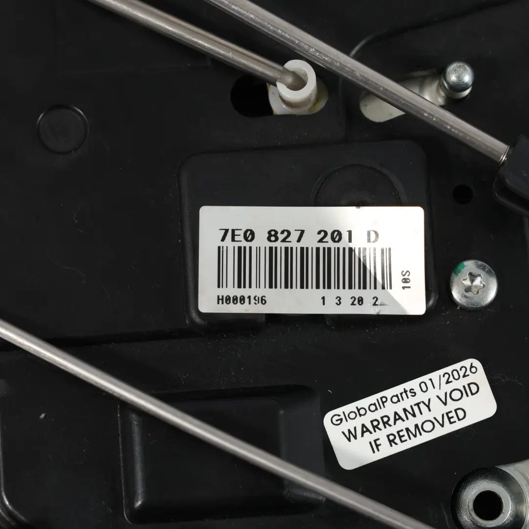 Zamek Drzwi Ładunkowych Lewy Tył do Volkswagen VW Transporter T5 o numerze 7E0827201D Volkswagen VW Transporter T5 Zamek Drzwi Ładunkowych Lewy Tył - SKU 7E0827201D - Numer Części 7E0827201D