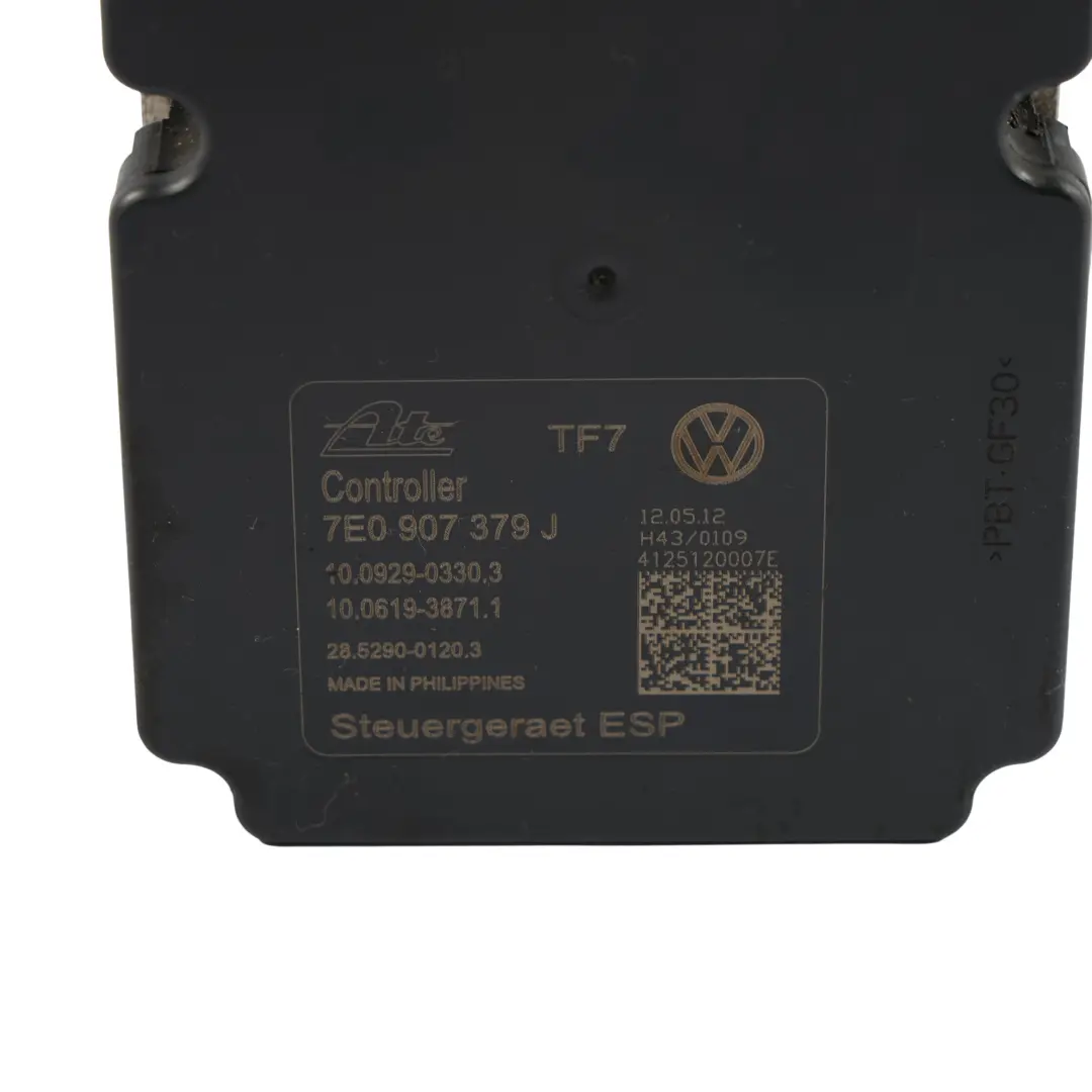 VW Transporter T5 Bremspumpe ABS Modul Hydraulikeinheit 7E0614517G - SKU 7E0907379J - Teilenummer 7E0907379J