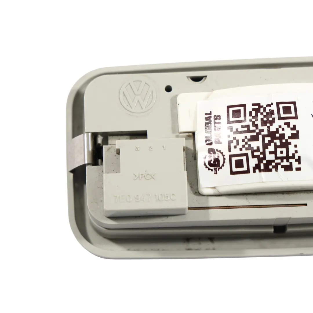 2K Luce Interna Lampada Posteriore Grigio per Volkswagen VW Caddy con numero di parte 7E0947105C Volkswagen VW Caddy 2K Luce Interna Lampada Posteriore Grigio - SKU 7E0947105C - Numero di parte 7E0947105C