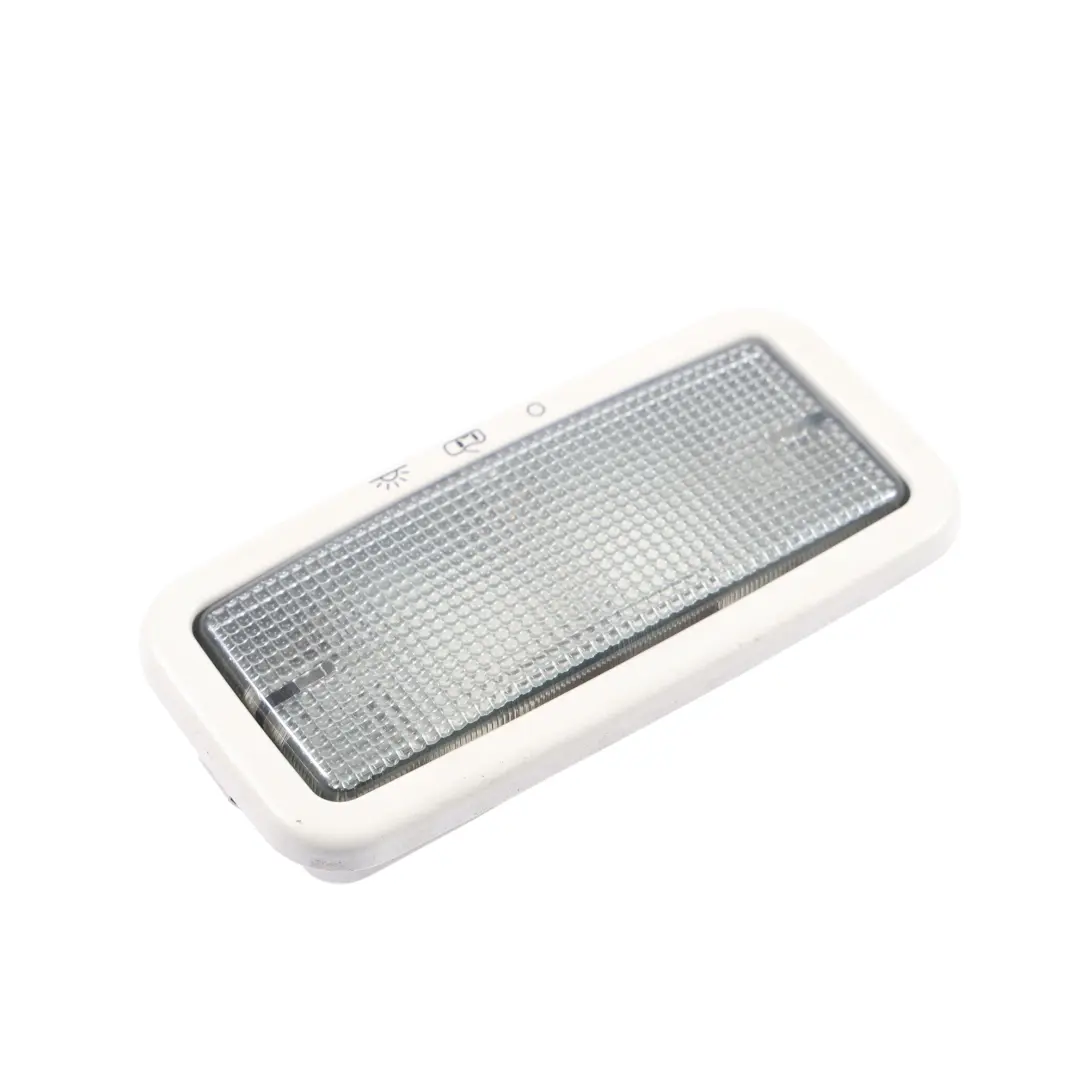 Volkswagen VW Caddy 2K Lampa Lampka Podsufitki Tył Szara - SKU 7E0947105C - Numer Części 7E0947105C