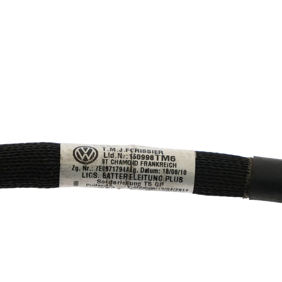 CAAA Cable Positivo De La Batería para Volkswagen Transporter T5 2.0 Tdi con número de pieza 7E0971794A Volkswagen Transporter T5 2.0 Tdi CAAA Cable Positivo De La Batería - SKU 7E0971794A-1 - Número de pieza 7E0971794A