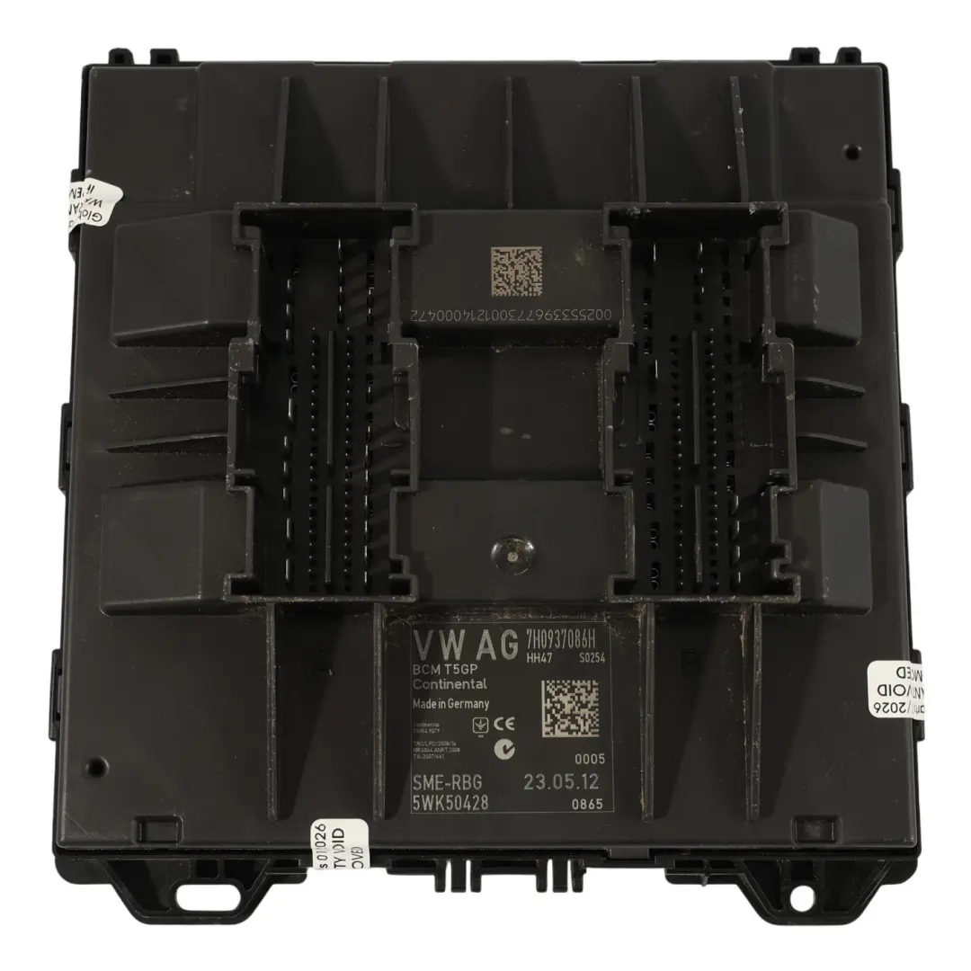 VW Volkswagen Transporter T5 Karosseriesteuergerät BCM Steuergerät - SKU 7H0937086H - Teilenummer 7H0937086H