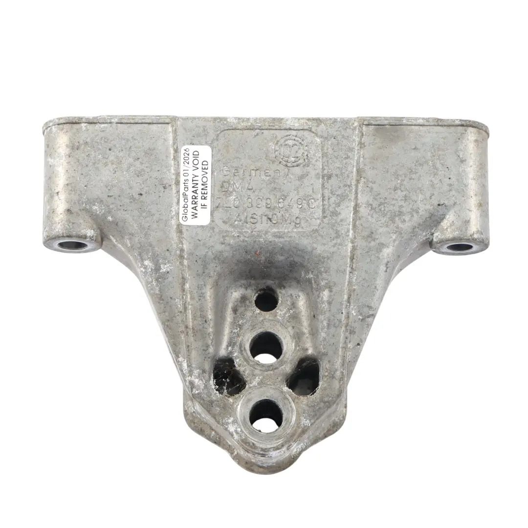 7L Gearbox Transmission Mount Bracket to Porsche Cayenne 9PA VW Touareg with Part number 7L0399649C Porsche Cayenne 9PA VW Touareg 7L Gearbox Transmission Mount Bracket - SKU 7L0399649C - Part number 7L0399649C