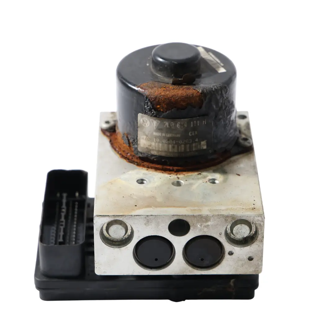 Volkswagen VW Touareg 7L Pompa ABS Modulo Centralina Idraulica Freni - SKU 7L0614111H-1 - Numero di parte 7L0614111H