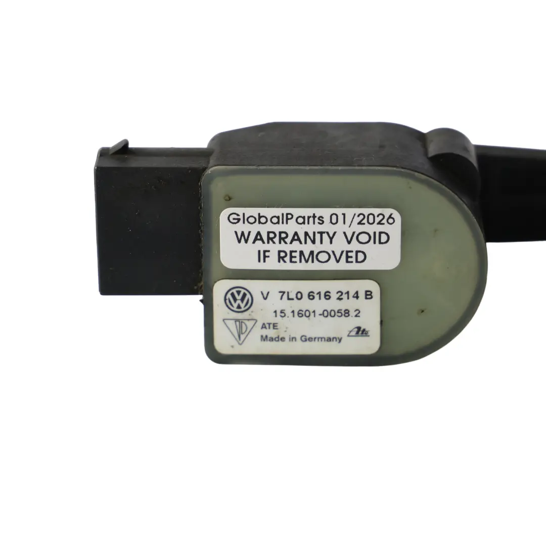 VW Touareg 7L Vordere Luftfederung Höhe Sensor Rechts - SKU 7L0616214B - Teilenummer 7L0616214B