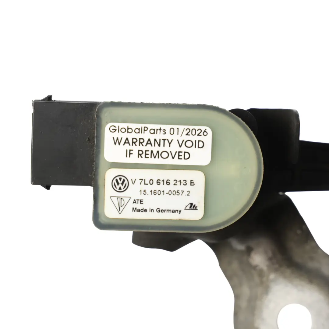 7L Capteur Niveau Suspension Pneumatique Avant Gauche pour VW Touareg à propos du numéro de pièce 7L0616213B VW Touareg 7L Capteur Niveau Suspension Pneumatique Avant Gauche - SKU 7L0616213B - Numéro de pièce 7L0616213B