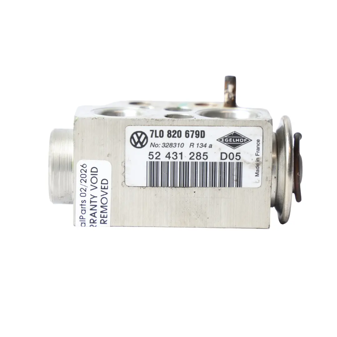 Audi Q7 4L VW Touareg 7L Expansionsventil Klimaanlage A/C - SKU 7L0820679D - Teilenummer 7L0820679D