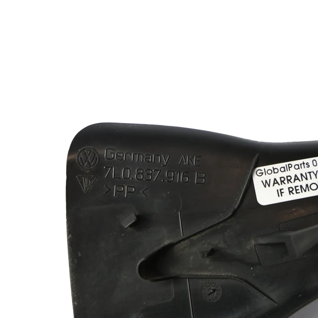 VW Touareg 7L Porsche Cayenne Embellecedor Puerta Delantera Derecha - SKU 7L0837916B - Número de pieza 7L0837916B