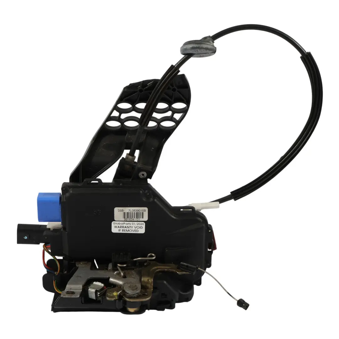 Door Lock Rear Left N/S Latch Mechanism to Porsche Cayenne 9PA with Part number 7L0839015B Porsche Cayenne 9PA Door Lock Rear Left N/S Latch Mechanism - SKU 7L0839015B - Part number 7L0839015B