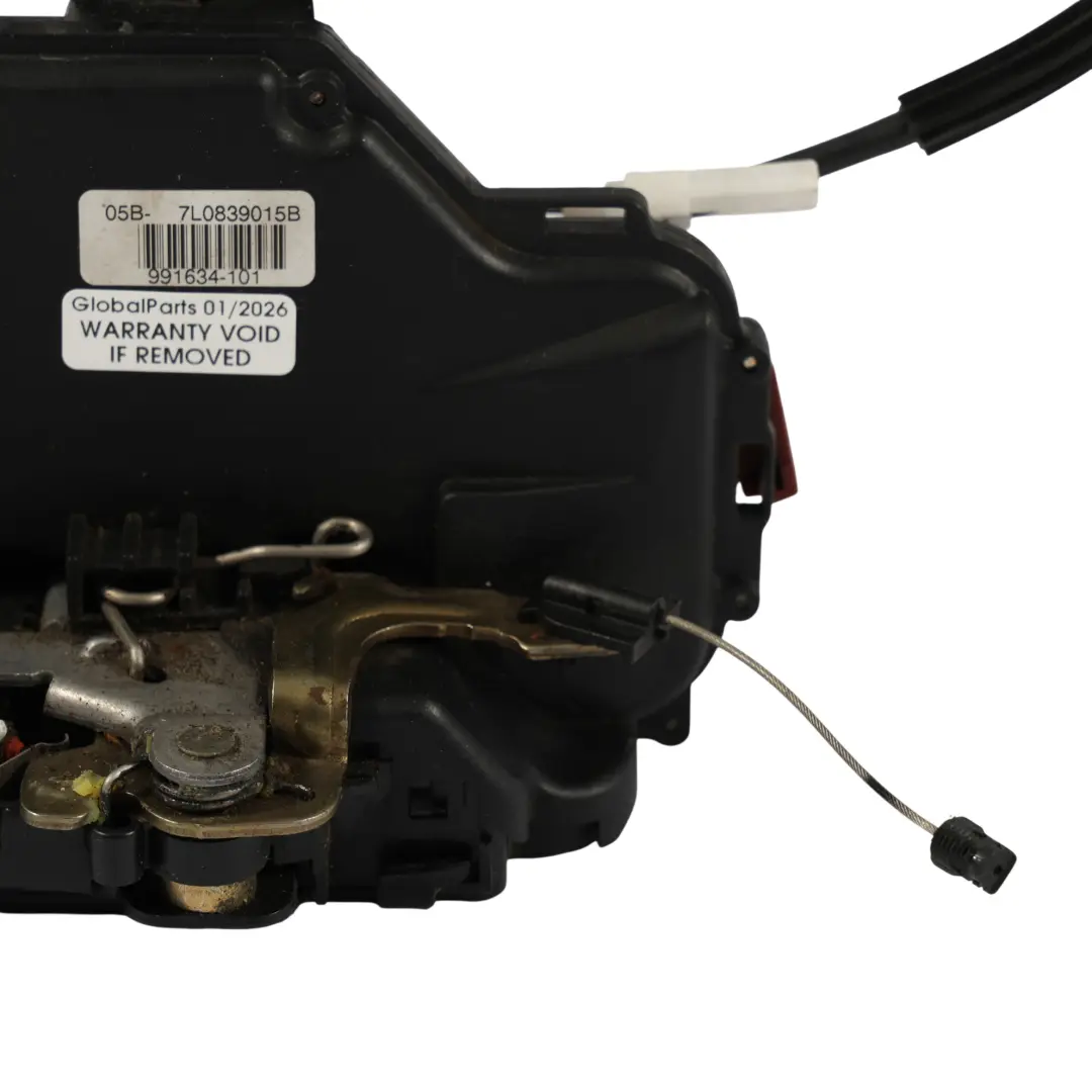 Serratura Porta Posteriore Sinistra Meccanismo per Porsche Cayenne 9PA con numero di parte 7L0839015B Porsche Cayenne 9PA Serratura Porta Posteriore Sinistra Meccanismo - SKU 7L0839015B - Numero di parte 7L0839015B