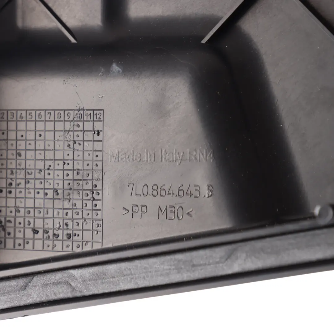 7P Porsche Cayenne 9PA Top Cap to Battery Cover Audi Q7 4L VW Touareg with Part number 7L0864643B Battery Cover Audi Q7 4L VW Touareg 7P Porsche Cayenne 9PA Top Cap - SKU 7L0864643B-1 - Part number 7L0864643B