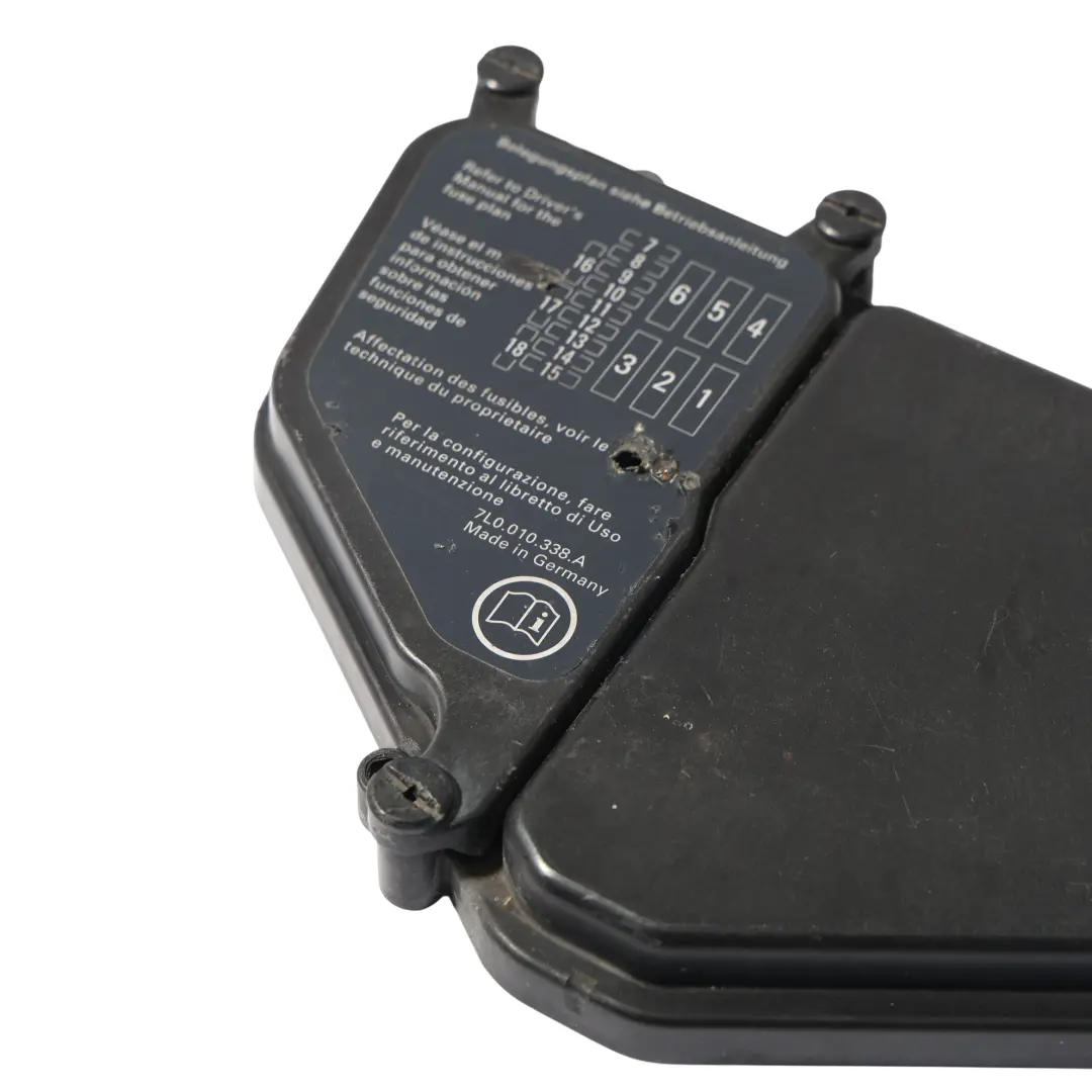 Boîtier Fusibles Relais Pièce Unité Électrique pour Porsche Cayenne 9PA à propos du numéro de pièce 7L0937576 Porsche Cayenne 9PA Boîtier Fusibles Relais Pièce Unité Électrique - SKU 7L0937576 - Numéro de pièce 7L0937576