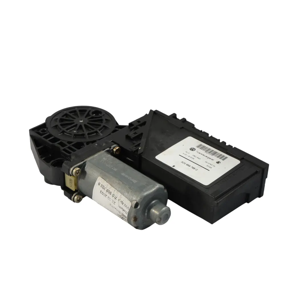 Porsche Cayenne 9PA Heck Scheibenheber Regulator Motor Links - SKU 7L0959703B - Teilenummer 7L0959703B