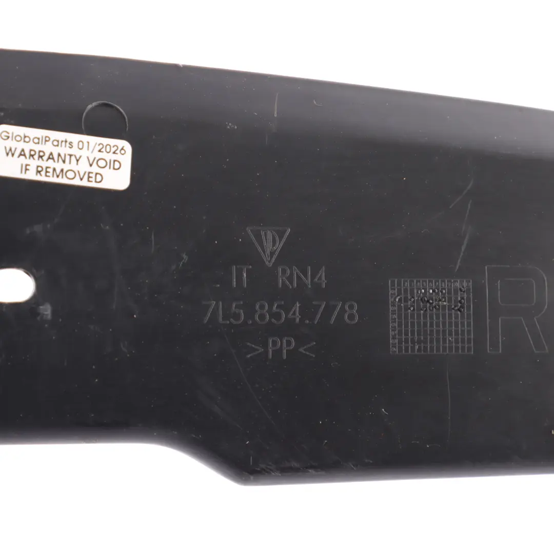 Porsche Cayenne 9PA 955 Front Wing Fender Seal Trim Mudguard Right O/S - SKU 7L5854778 - Part number 7L5854778