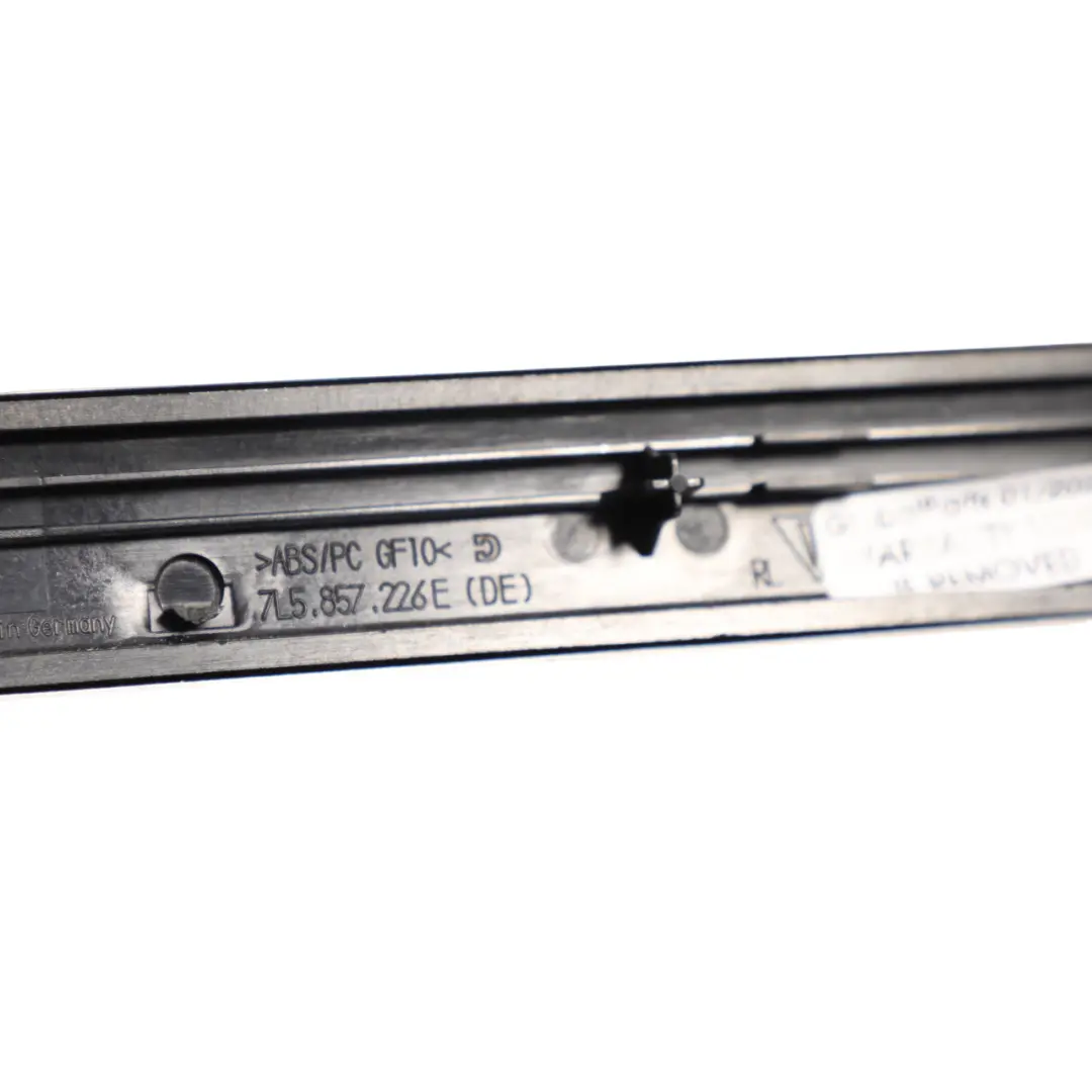 Porsche Cayenne 9PA Dashboard Dash Trim Cover Driver's Side Aluminium - SKU 7L5857226E - Part number 7L5857226E