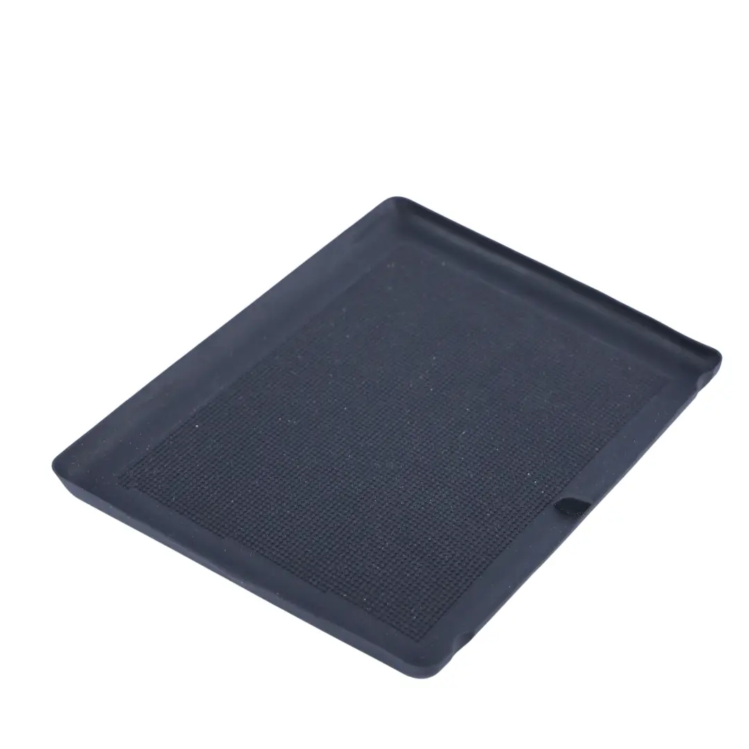 Porsche Cayenne 955 Mittelkonsole Einfügen Gummimatte Panel Schwarz - SKU 7L5863328 - Teilenummer 7L5863328