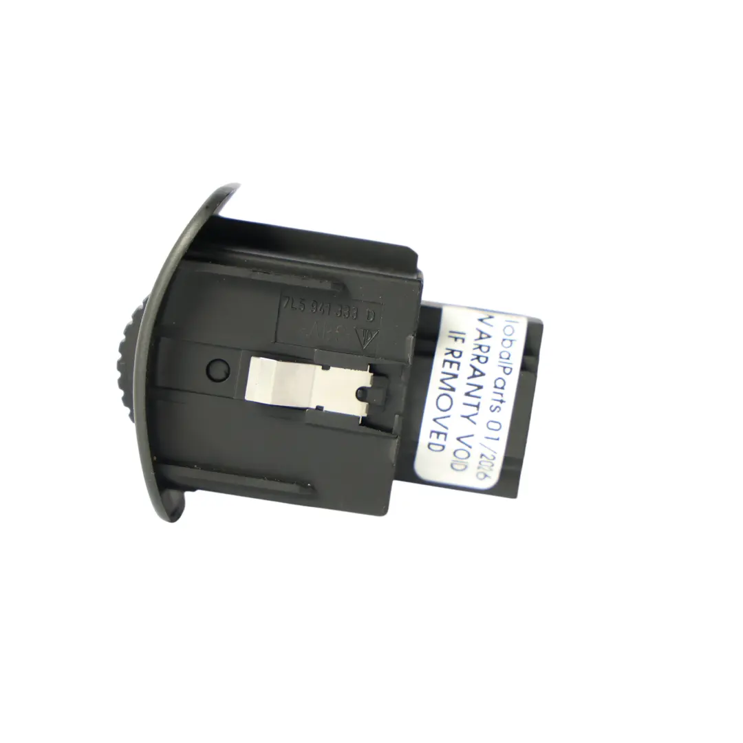 Interruptor Ajuste Altura Faros Control para Porsche Cayenne 9PA con número de pieza 7L5941333D Porsche Cayenne 9PA Interruptor Ajuste Altura Faros Control - SKU 7L5941333D - Número de pieza 7L5941333D