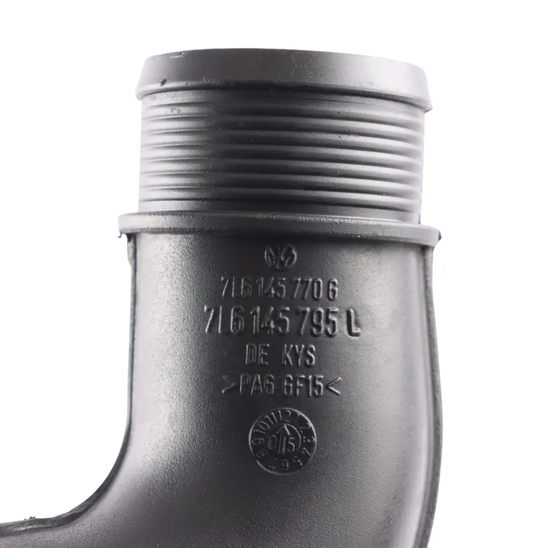7L Intake Air Line Pipe Hose Duct Cooler Charge to Volkswagen TOUAREG with Part number 7L6145770G Volkswagen TOUAREG 7L Intake Air Line Pipe Hose Duct Cooler Charge - SKU 7L6145770G - Part number 7L6145770G