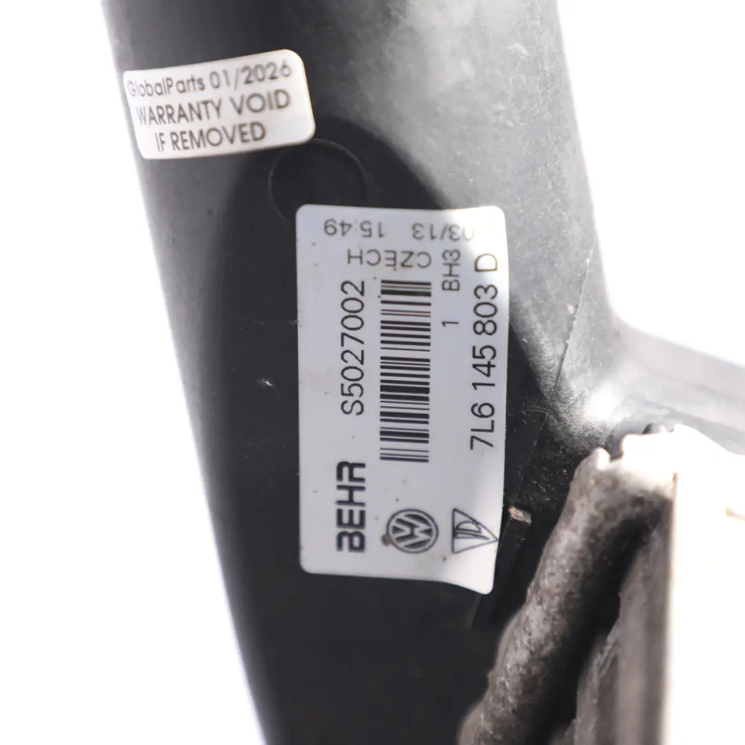 Charge Air Intercooler Left N/S to Porsche Cayenne 92A Audi Q7 4L with Part number 7L6145803D Porsche Cayenne 92A Audi Q7 4L Charge Air Intercooler Left N/S - SKU 7L6145803D-1 - Part number 7L6145803D