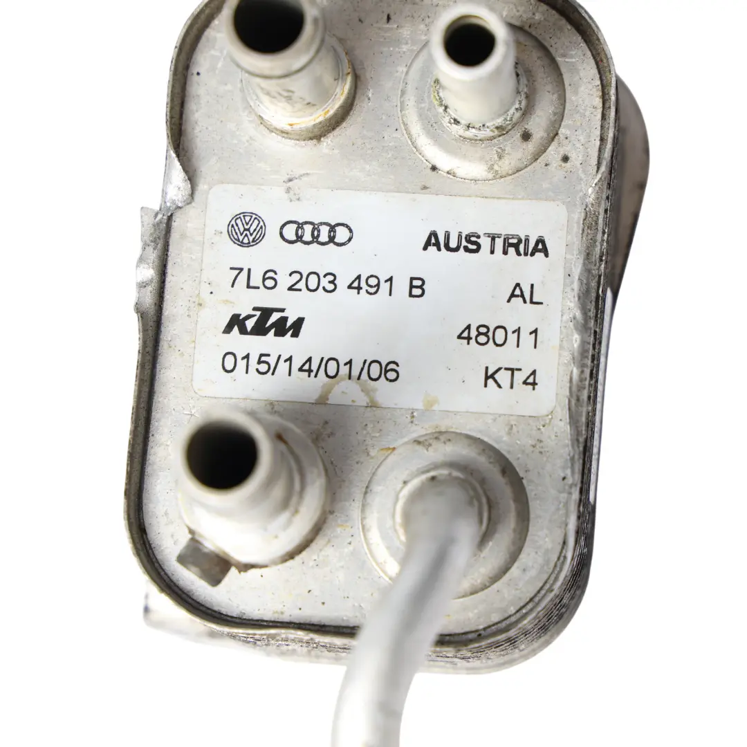 VW Volkswagen Touareg 7L Öl Kraftstoffkühler Kühler - SKU 7L6203491B - Teilenummer 7L6203491B
