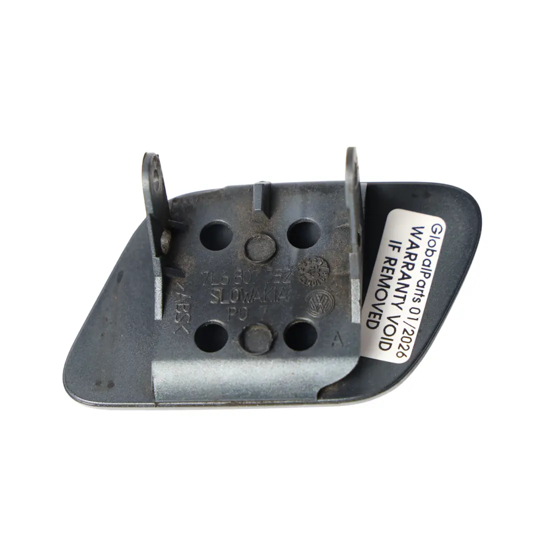7L Front Lamp Washer Cover Right O/S Offroad Grey Metallic D7U to VW Touareg with Part number 7L6807752 VW Touareg 7L Front Lamp Washer Cover Right O/S Offroad Grey Metallic D7U - SKU 7L6807752-OFF - Part number 7L6807752