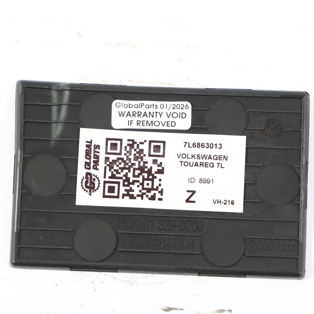 Volkswagen Touareg 7L Consolle Centrale Inserto In Gomma Tappetino - SKU 7L6863013 - Numero di parte 7L6863013