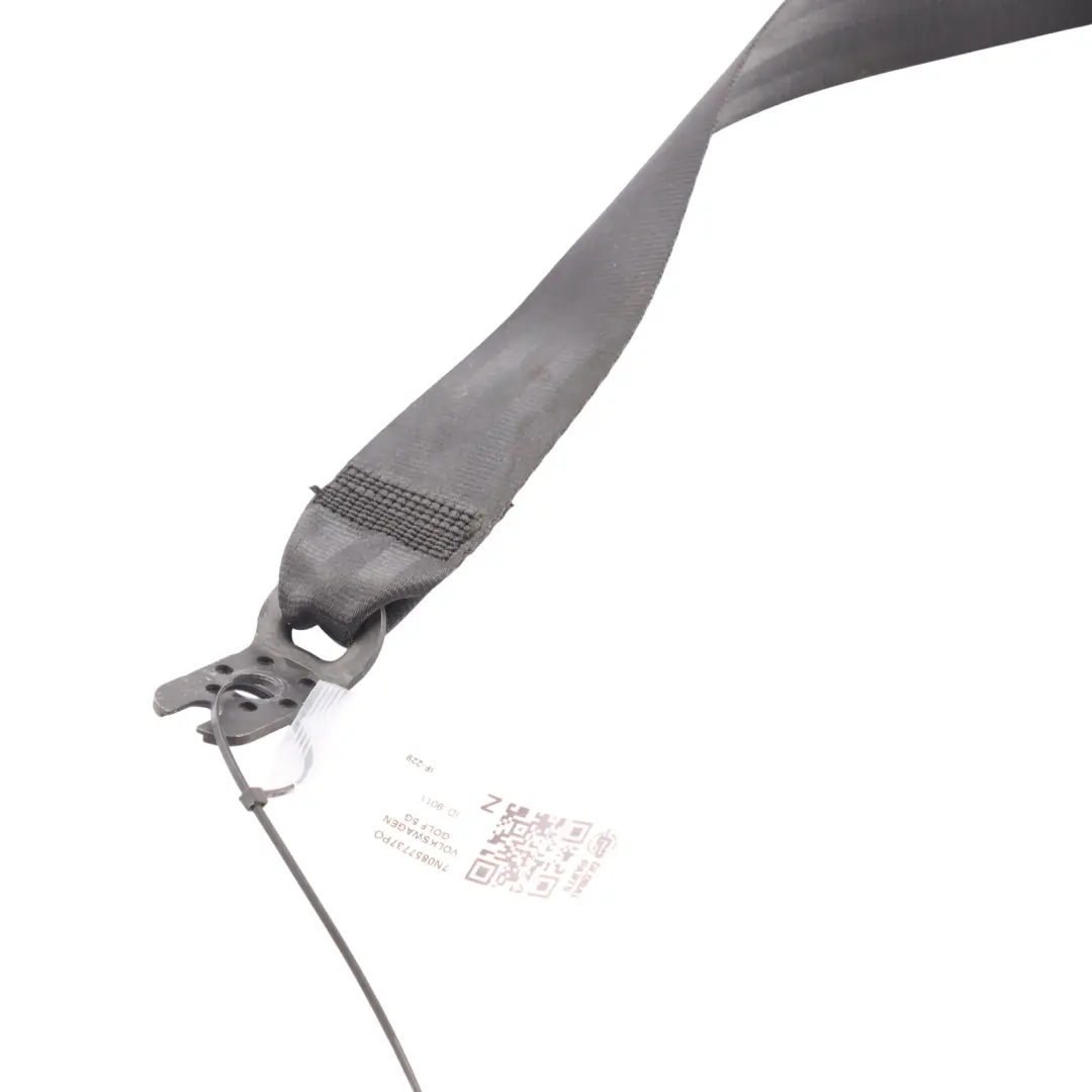 5G Ceinture de sécurité avant droite noire pour VW Volkswagen Golf 7 à propos du numéro de pièce 5G4857706B VW Volkswagen Golf 7 5G Ceinture de sécurité avant droite noire - SKU 5G4857706B - Numéro de pièce 5G4857706B