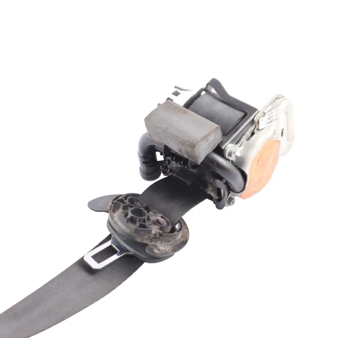 VW Volkswagen Golf 7 5G Cinturón seguridad delantero derecho negro - SKU 5G4857706B - Número de pieza 5G4857706B