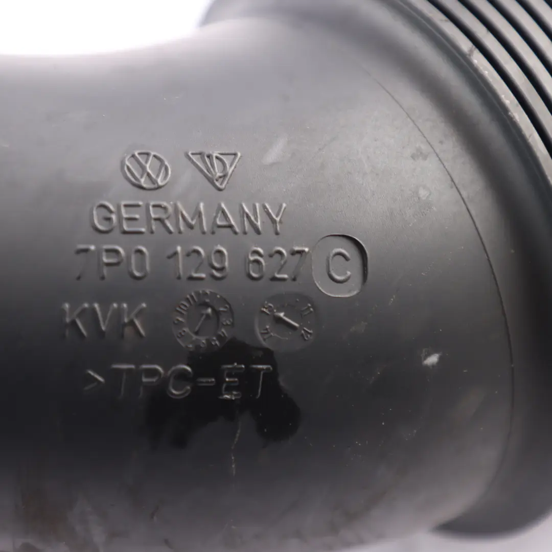 Intake Inlet Pipe Hose Line Tube Clamp Spring to Porsche Cayenne 92A Air with Part number 7P0129627C Porsche Cayenne 92A Air Intake Inlet Pipe Hose Line Tube Clamp Spring - SKU N90781601 - Part number 7P0129627C