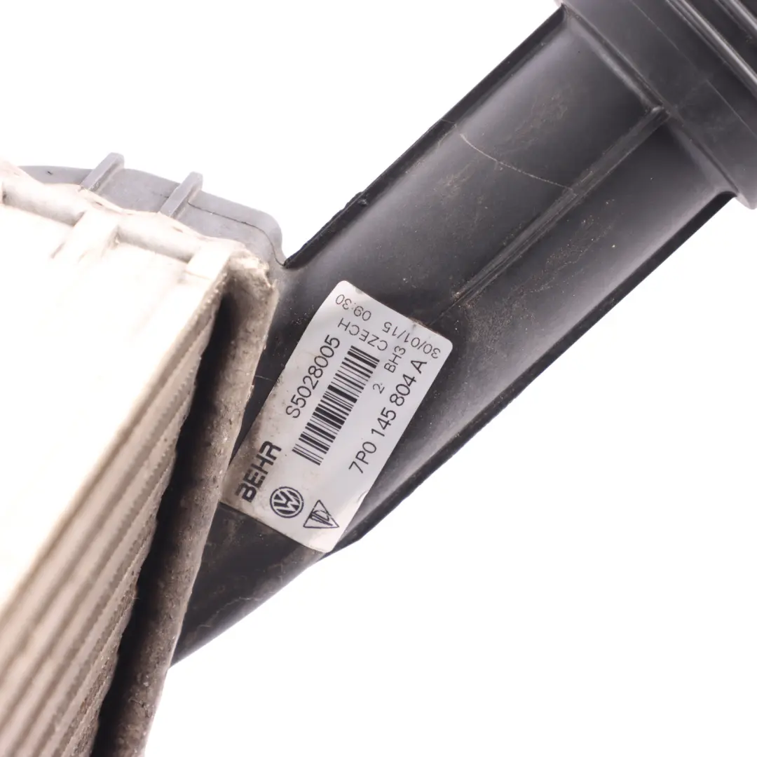 Porsche Cayenne 92A Intercooler Radiator Air Charge Front Right O/S - SKU 7P0145804A - Part number 7P0145804A