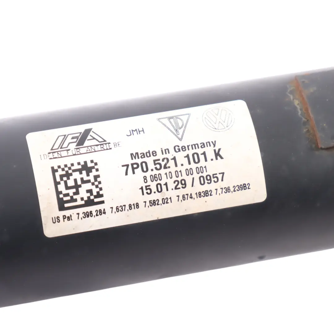 Porsche Cayenne 92A VW Touareg 7P Front Propshaft Prop Shaft 3.0 TDI - SKU 7P0521101K - Part number 7P0521101K