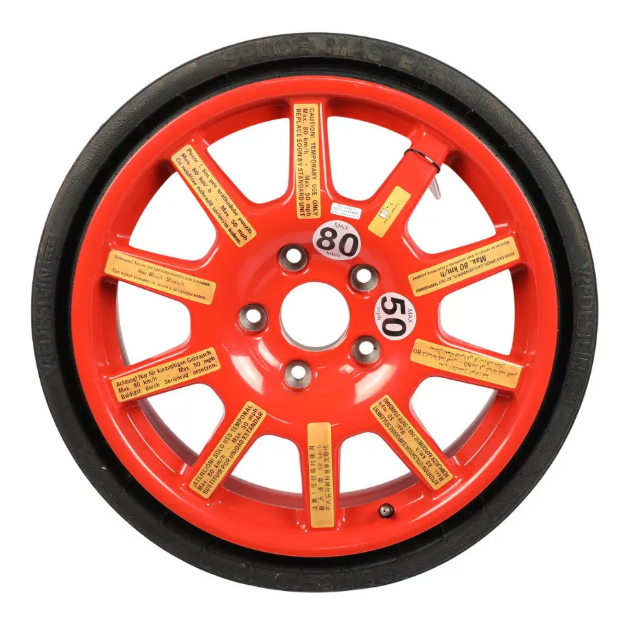 Porsche Cayenne 92A Spare Space Saver Wheel 195/75 R.18" 6,5BJ ET:28 7P0601027A