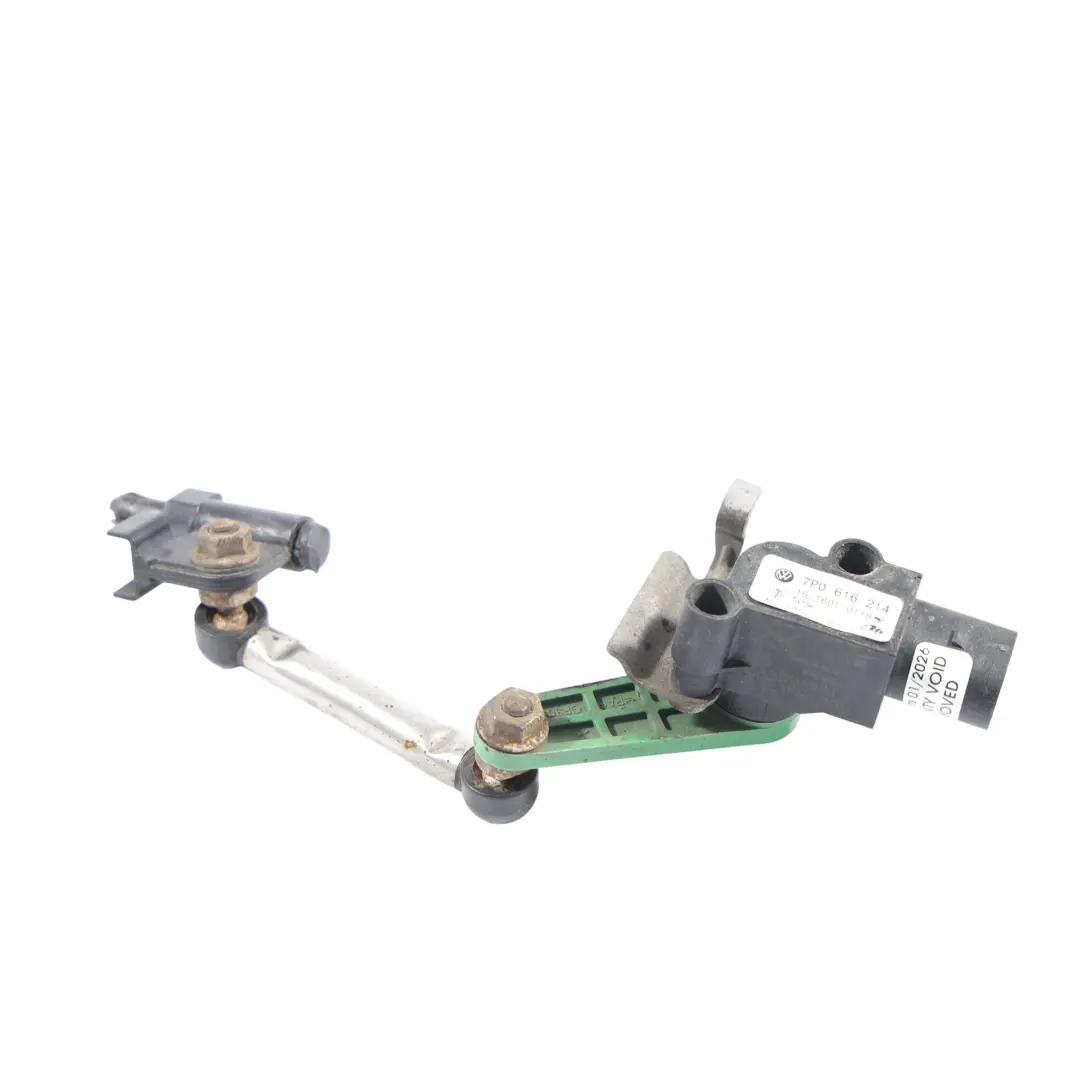 Sensor Nivel Control De Los Faros Derecho para Porsche Cayenne 92A con número de pieza 7P0616214 Porsche Cayenne 92A Sensor Nivel Control De Los Faros Derecho - SKU 7P0616214-1 - Número de pieza 7P0616214