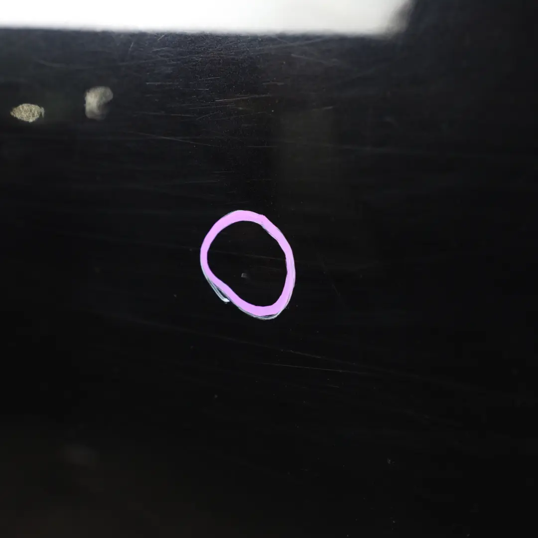 VW Volkswagen Touareg 7P Rear Left Door N/S Deep Black - C9X - SKU 7P0833055-DBL - Part number 7P0833055