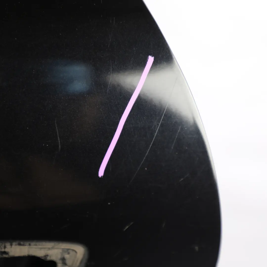 VW Volkswagen Touareg 7P Rear Left Door N/S Deep Black - C9X - SKU 7P0833055-DBL - Part number 7P0833055