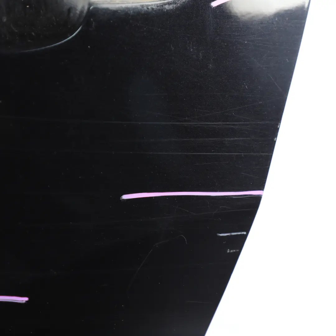 VW Volkswagen Touareg 7P Rear Left Door N/S Deep Black - C9X - SKU 7P0833055-DBL - Part number 7P0833055