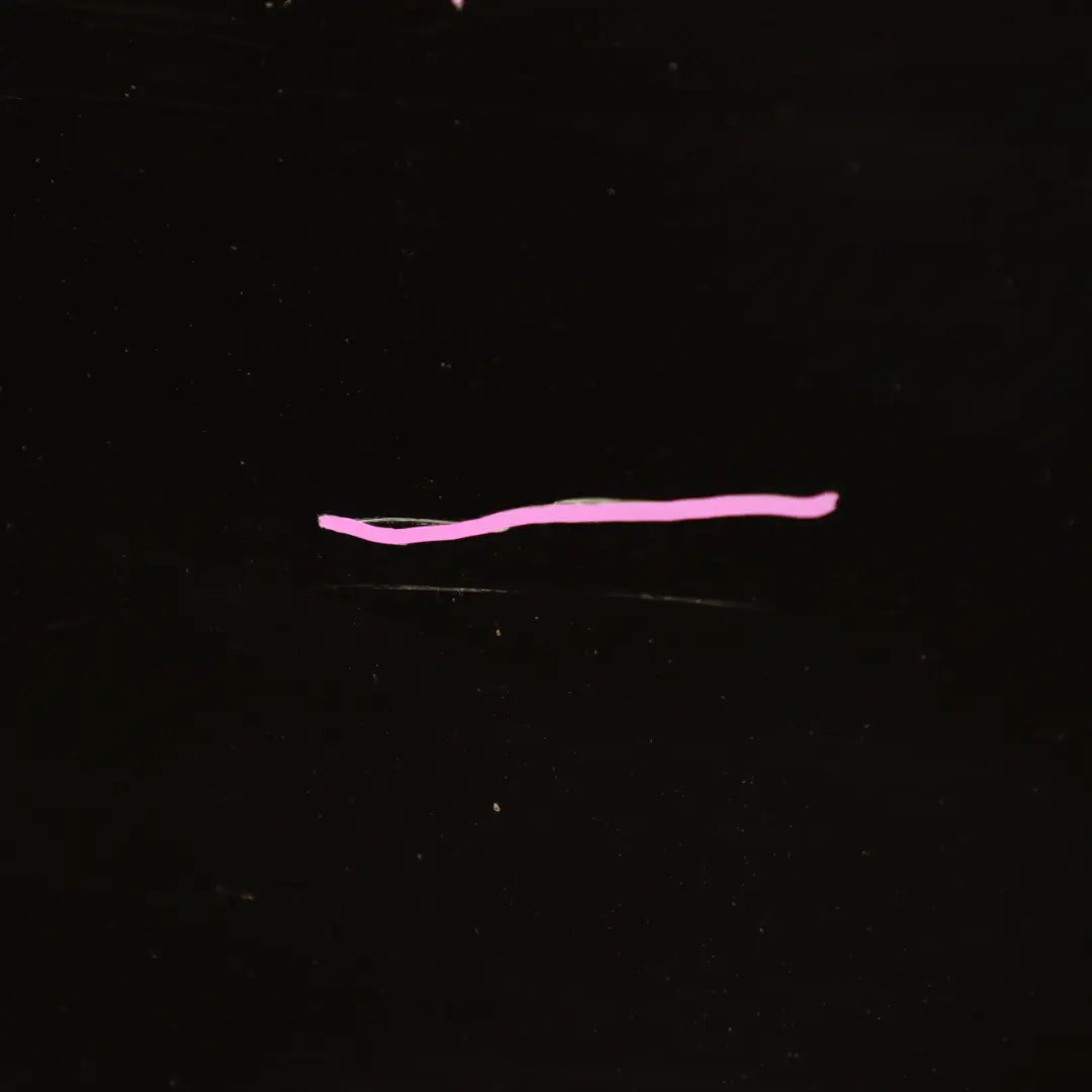 VW Volkswagen Touareg 7P Rear Left Door N/S Deep Black - C9X - SKU 7P0833055-DBL - Part number 7P0833055