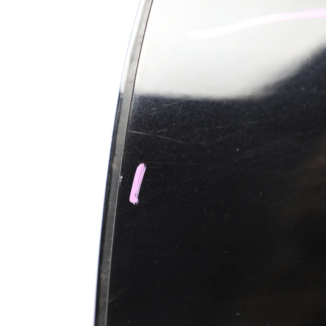 VW Volkswagen Touareg 7P Rear Left Door N/S Deep Black - C9X - SKU 7P0833055-DBL - Part number 7P0833055