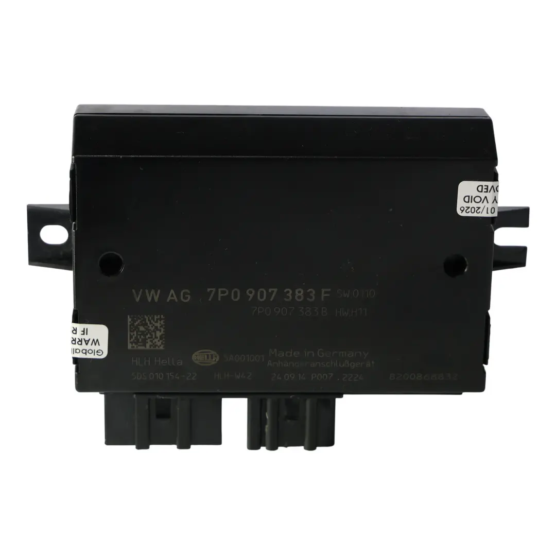 Porsche Cayenne 92A Anhängerzugstange Abschlepp Steuergerät Modul - SKU 7P0907383F - Teilenummer 7P0907383F