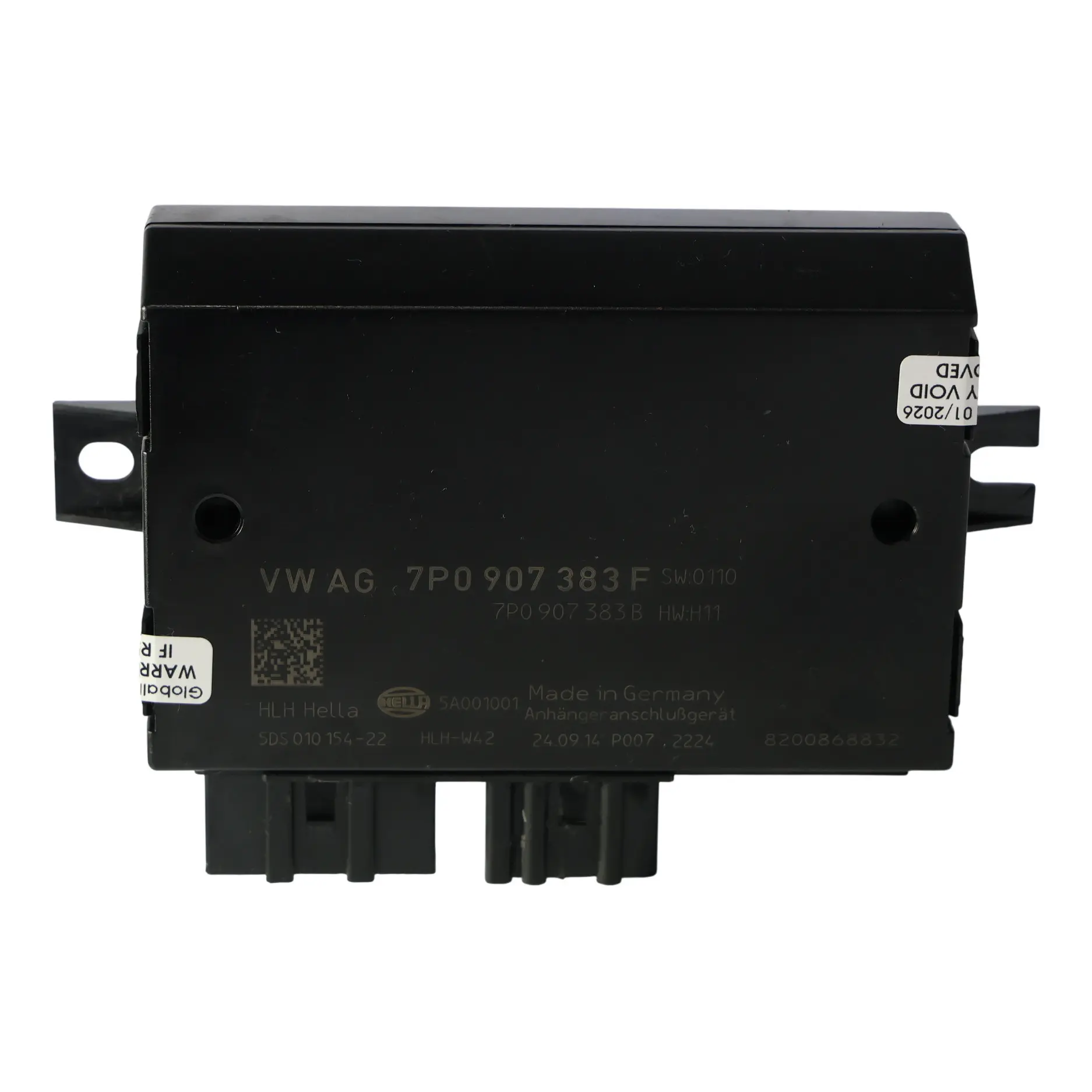 Porsche Cayenne 92A Barra Di Traino Modulo Unità Di Controllo 7P0907383F