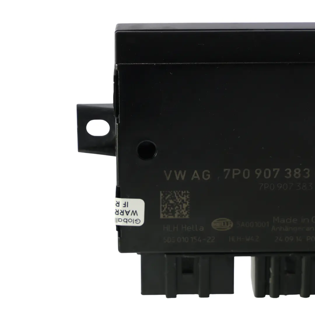 Barra De Remolque Módulo De Control De Remolque para Porsche Cayenne 92A con número de pieza 7P0907383F Porsche Cayenne 92A Barra De Remolque Módulo De Control De Remolque - SKU 7P0907383F - Número de pieza 7P0907383F