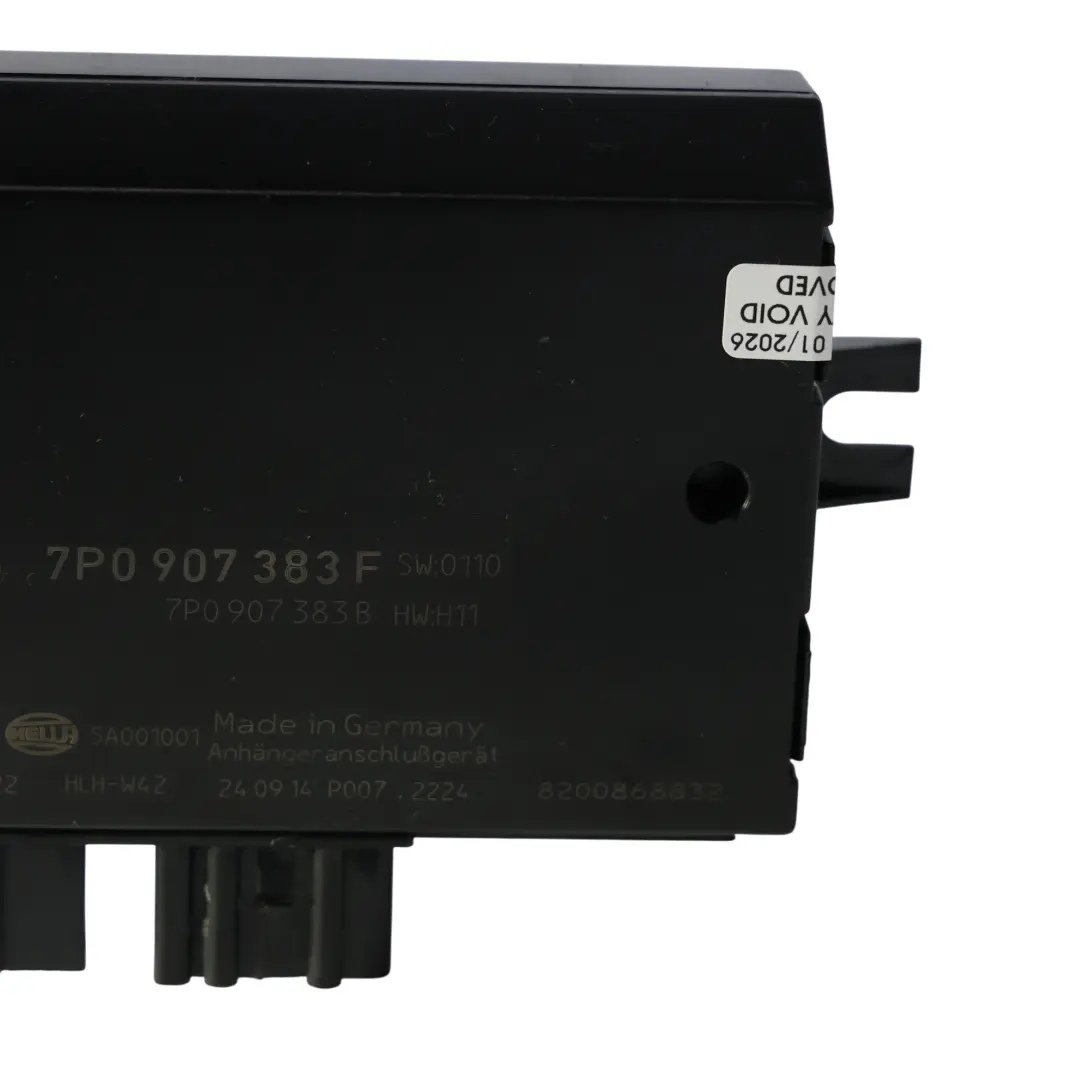 Barra De Remolque Módulo De Control De Remolque para Porsche Cayenne 92A con número de pieza 7P0907383F Porsche Cayenne 92A Barra De Remolque Módulo De Control De Remolque - SKU 7P0907383F - Número de pieza 7P0907383F