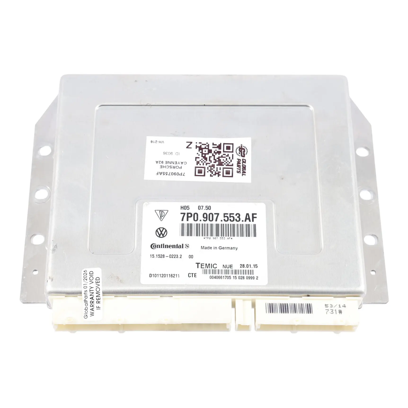 Porsche Cayenne 92A VW Touareg 7P Modulo Sospensioni Unità Controllo 7P0907553AF