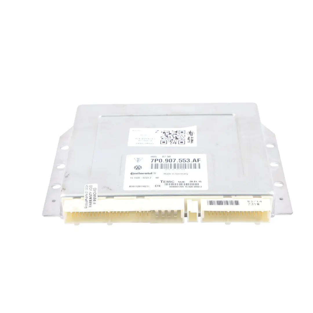 Porsche Cayenne 92A VW Touareg 7P Luftfederung Modul Steuergerät 7P0907553AF - SKU 7P090755AF - Teilenummer 7P090755AF