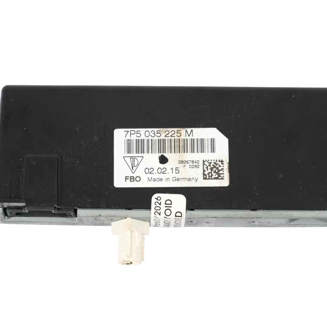 Porsche Cayenne 92A Antenna Amplificatore Modulo Di Controllo - SKU 7P5035225M - Numero di parte 7P5035225M