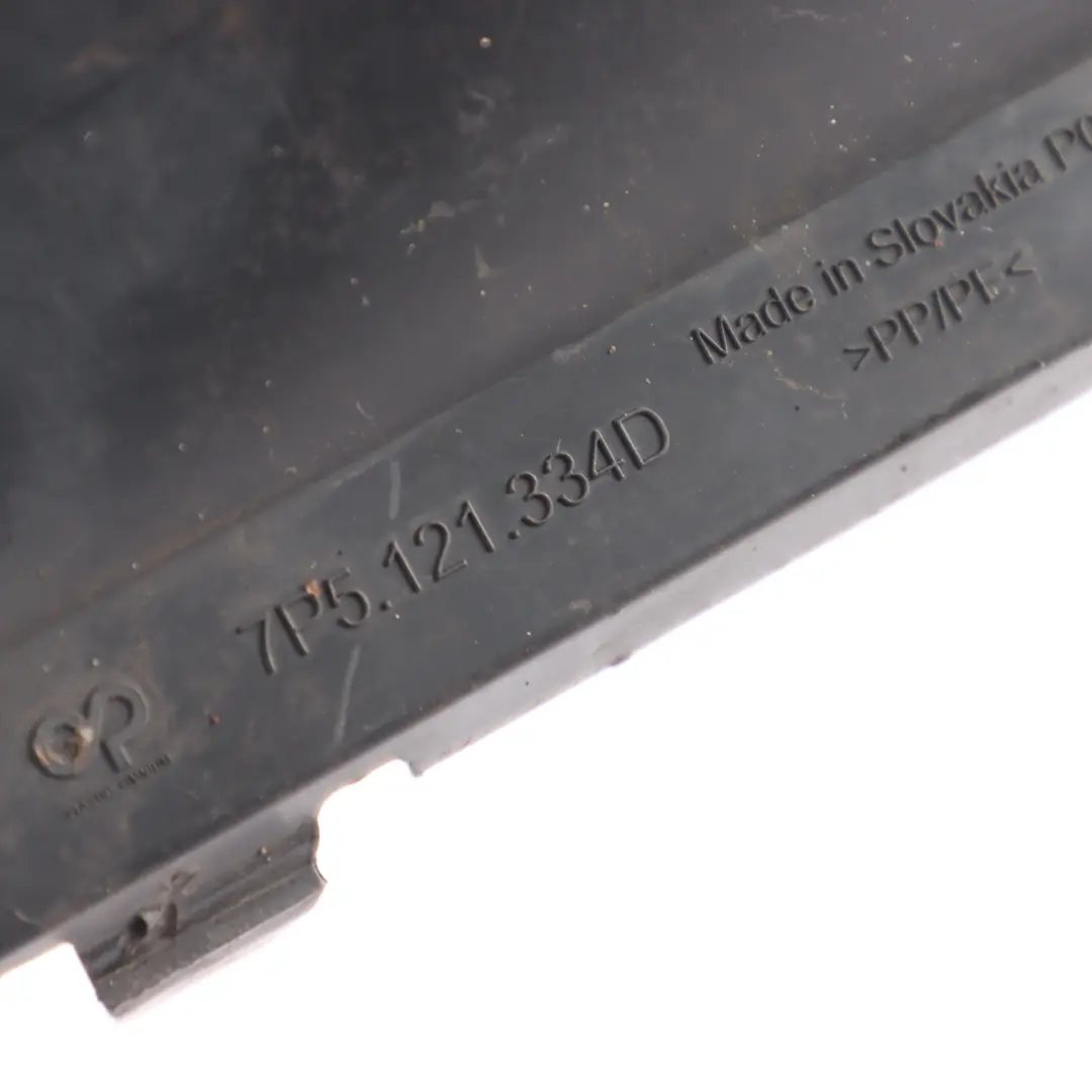 Porsche Cayenne 92A Front Bumper Air Guide Flow Channel Right O/S - SKU 7P5121334D - Part number 7P5121334D