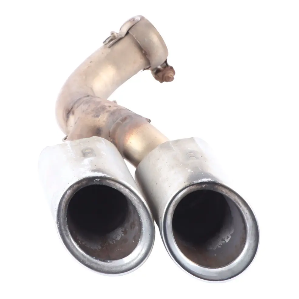 End Exhaust Tailpipe Tip Trim Chrome to Porsche Cayenne 92A Rear with Part number 7P5253682BB Porsche Cayenne 92A Rear End Exhaust Tailpipe Tip Trim Chrome - SKU 7P5253682BB - Part number 7P5253682BB